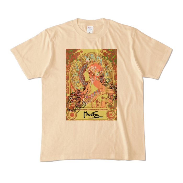 カラーTシャツ - M - ナチュラル (淡色)