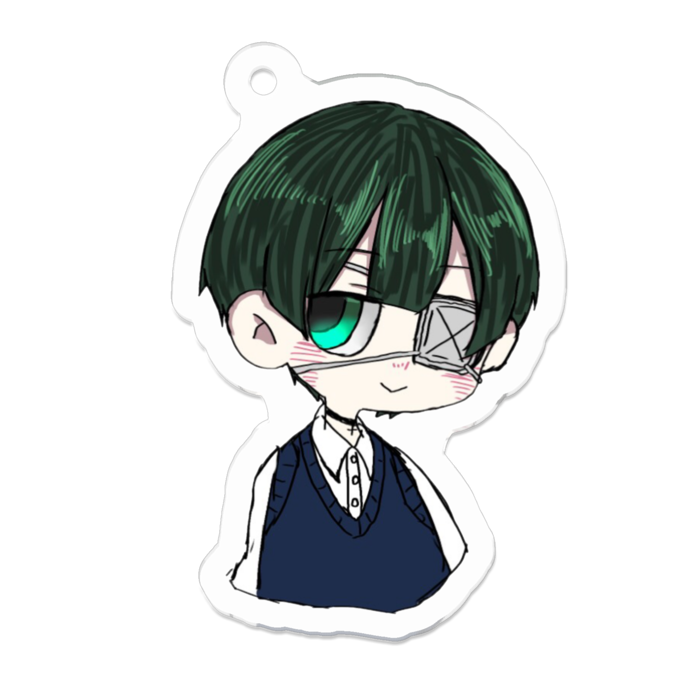 アクリルキーホルダー - 50 x 50 (mm)