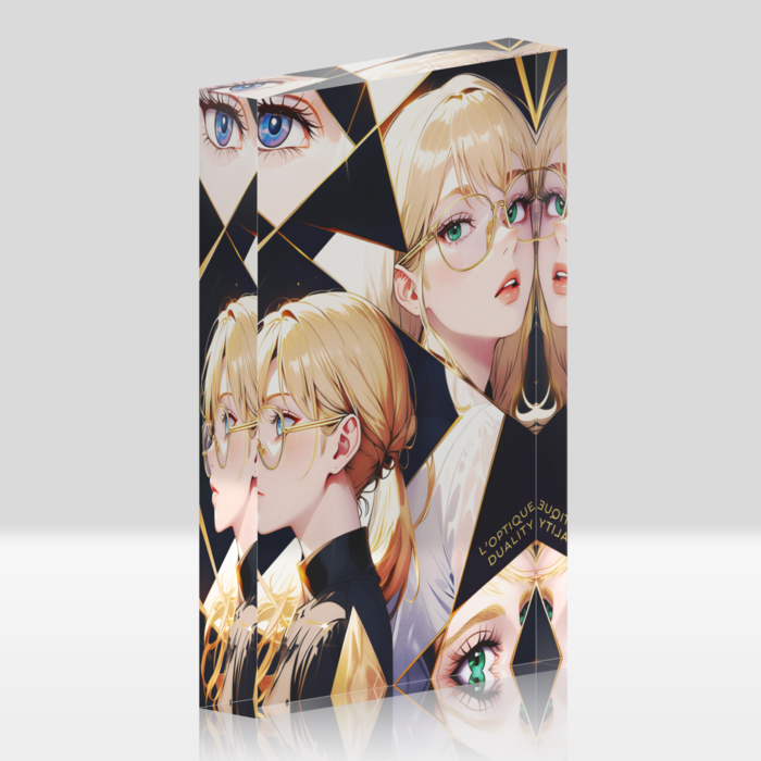 その眼差しに、もっとも近く。 - アクリルブロックTypeB