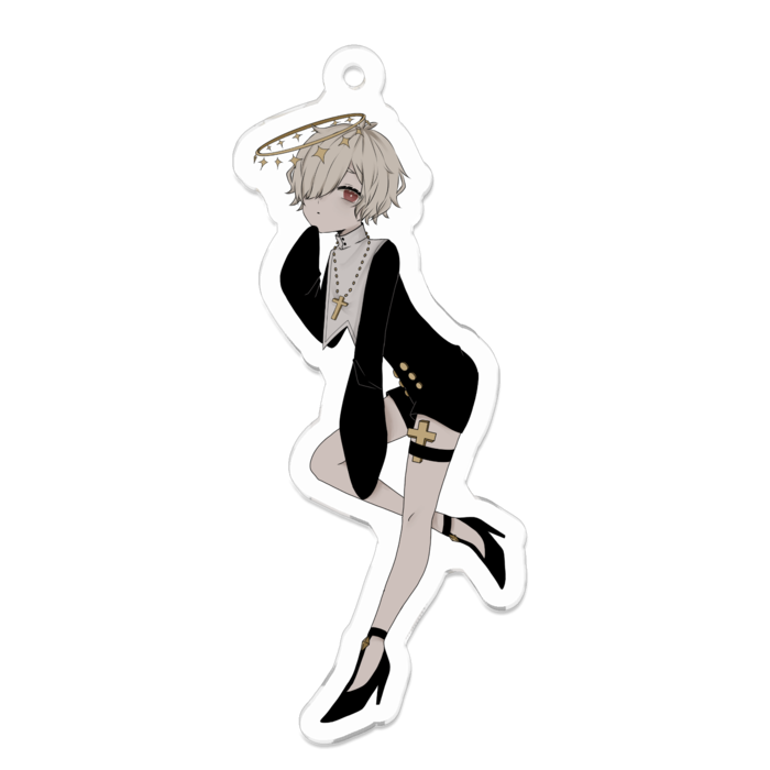 アクリルキーホルダー - 70 x 70 (mm)