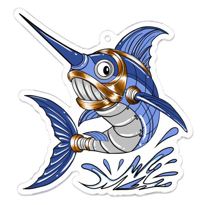 アクリルキーホルダー - 70 x 70 (mm)