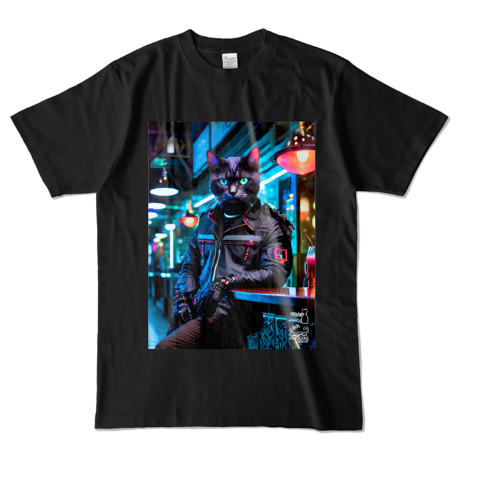 カラーTシャツ - L - ブラック (濃色)