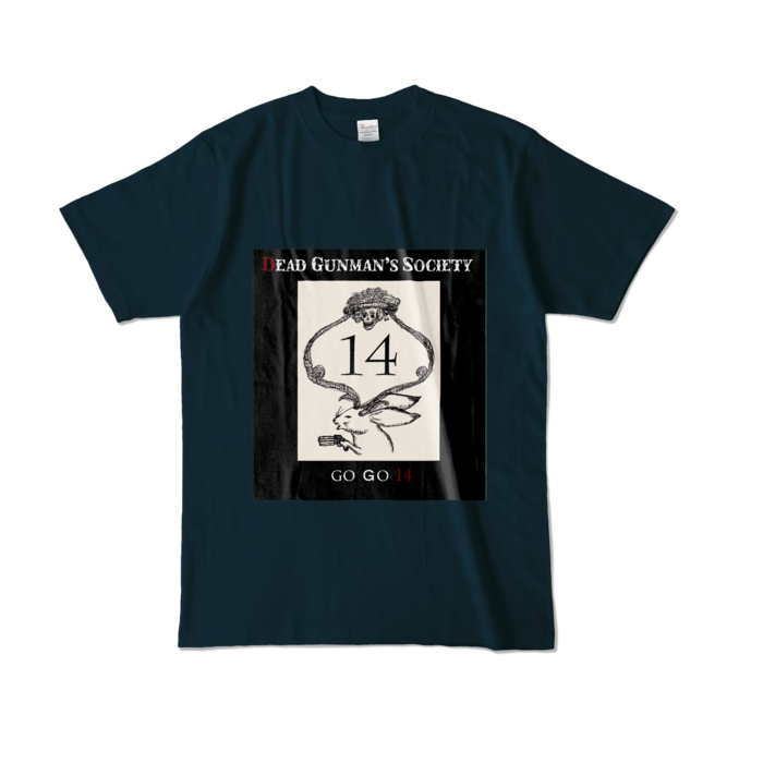 カラーTシャツ - L - ネイビー (濃色)