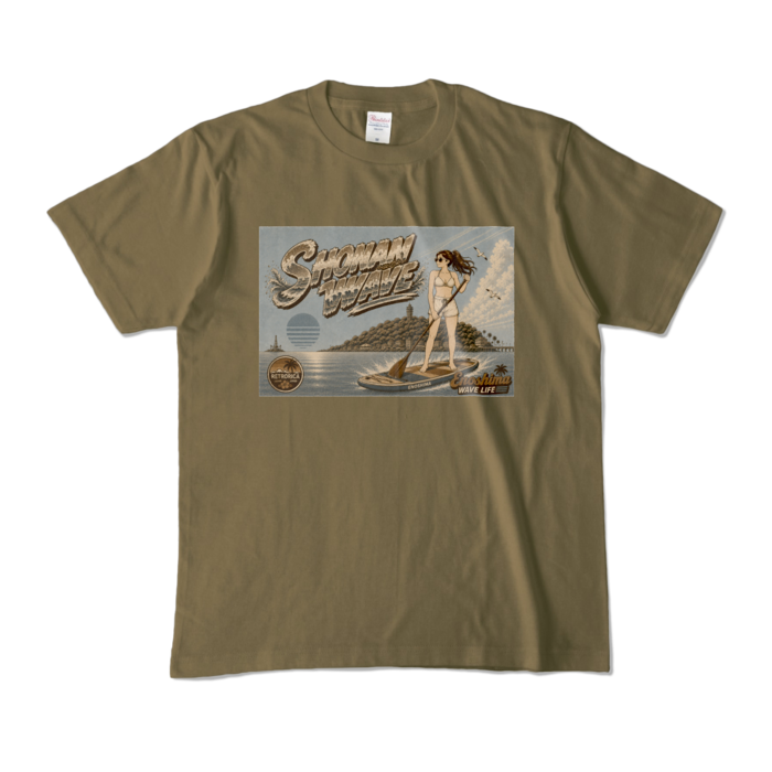 カラーTシャツ - M - オリーブ (濃色)