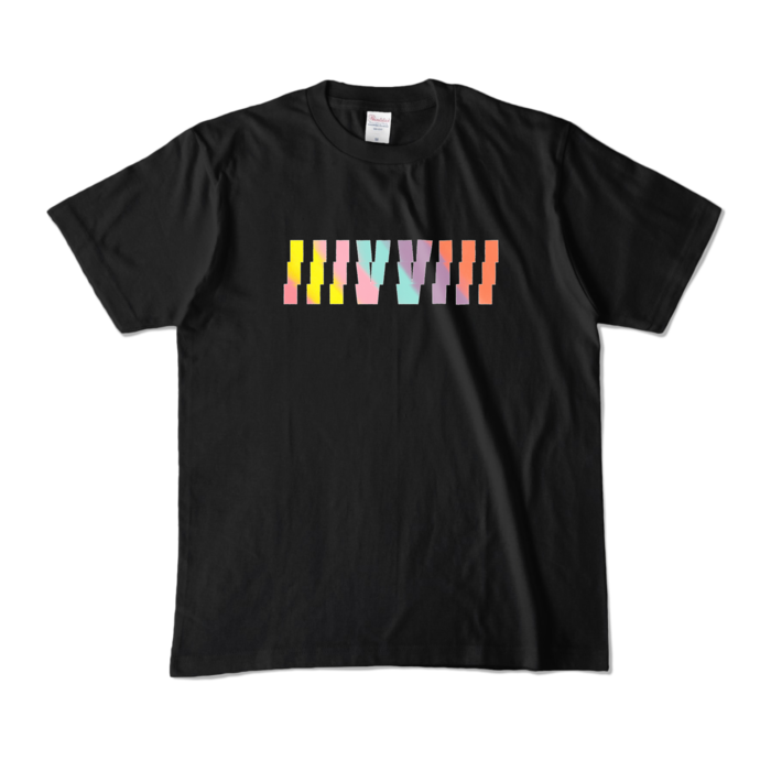 カラーTシャツ - M - ブラック (濃色)