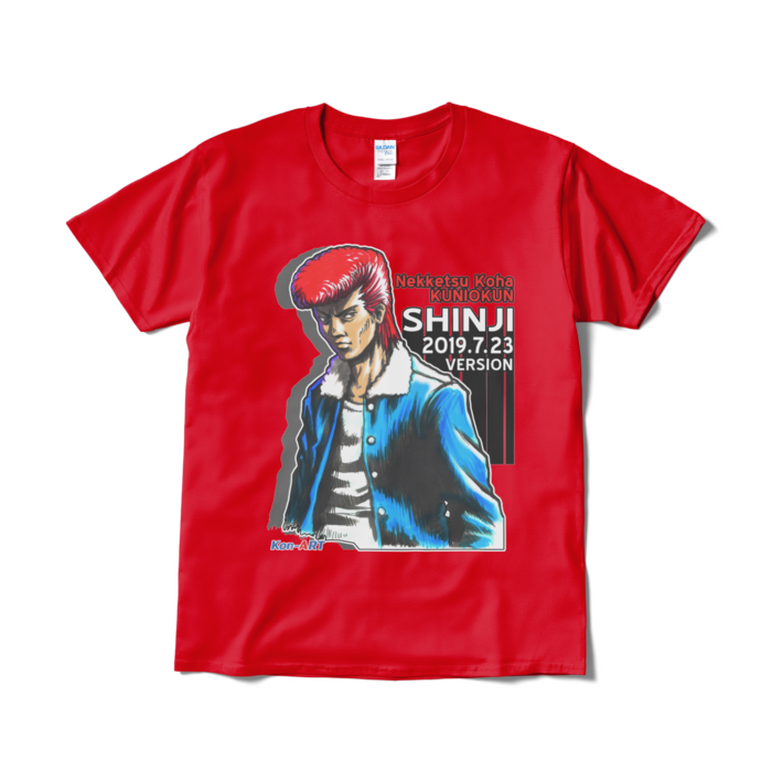 Tシャツ(短納期) - L - レッド