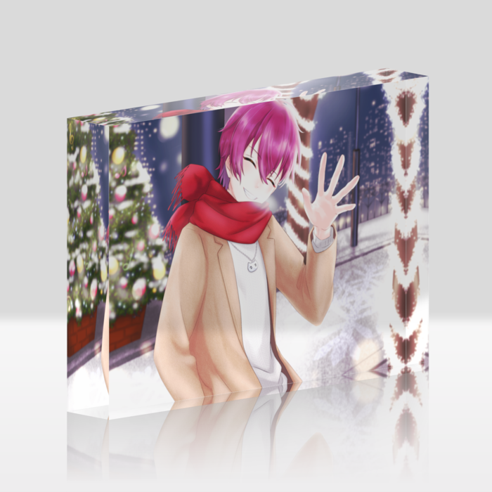 アクリルブロック - 初雪