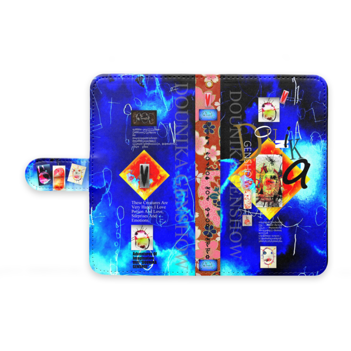 手帳型Androidケース - M - ストラップ穴 あり