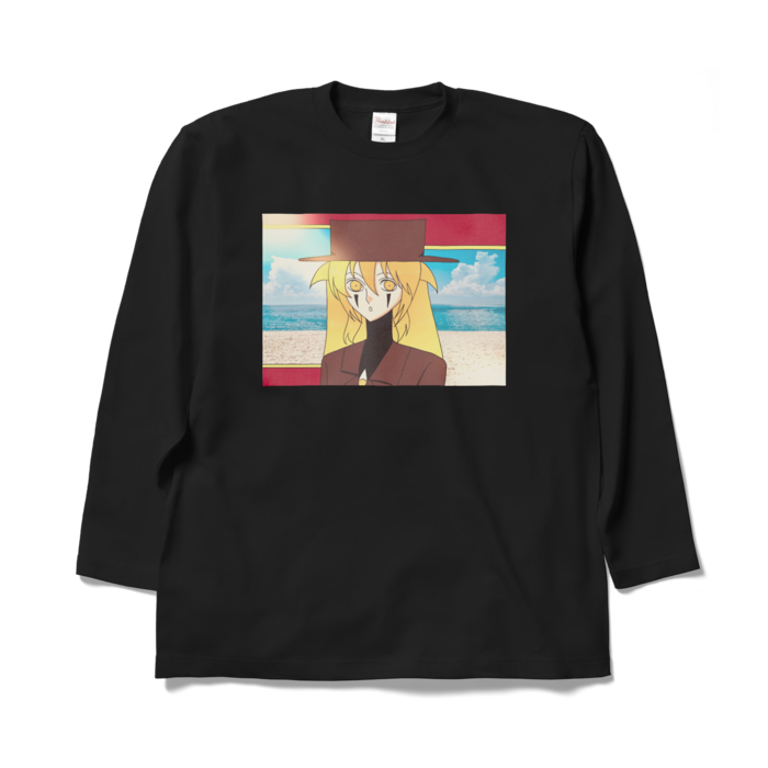 ロングスリーブTシャツ - XL - ブラック