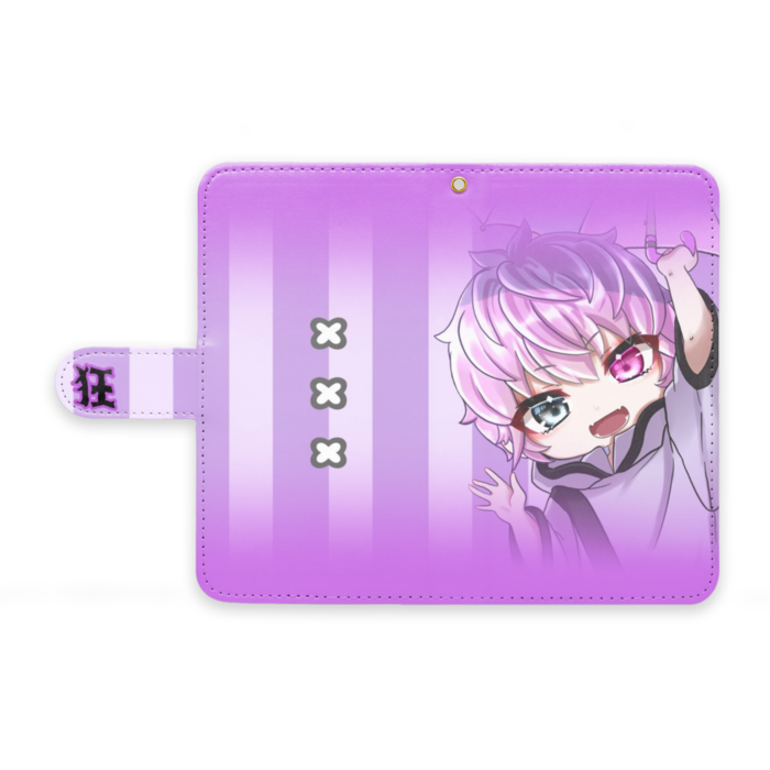 手帳型Androidケース - M - ストラップ穴 あり
