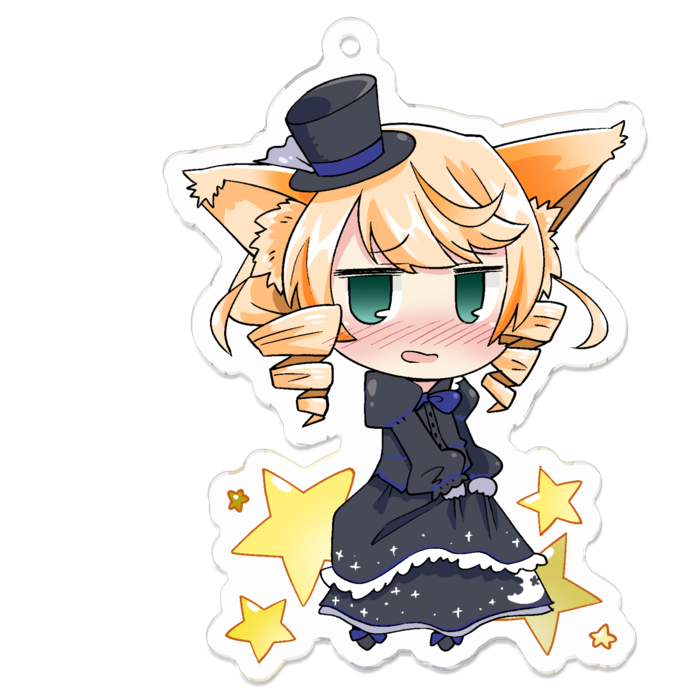 アクリルキーホルダー - 70 x 70 (mm)