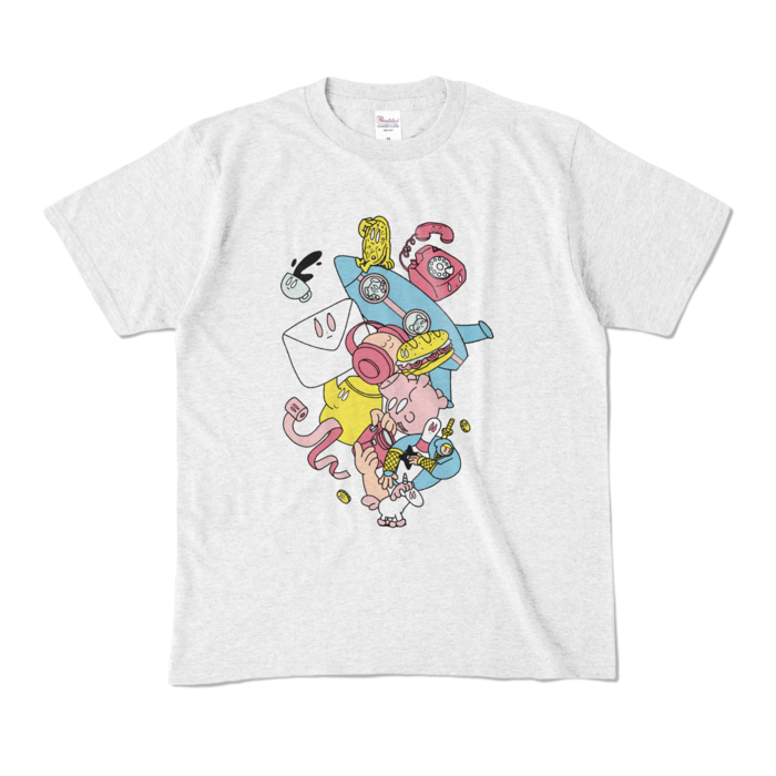 カラーTシャツ - M - アッシュ (淡色)