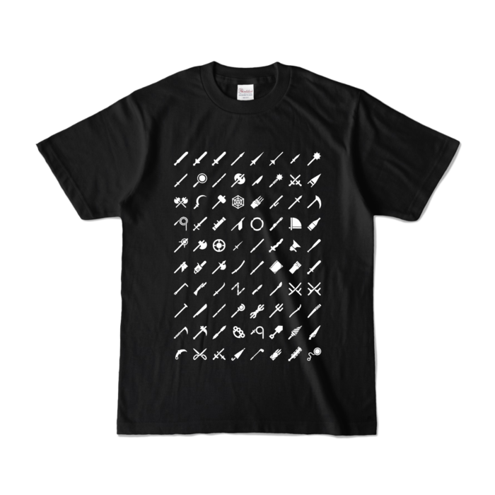カラーTシャツ - S - ブラック (濃色)