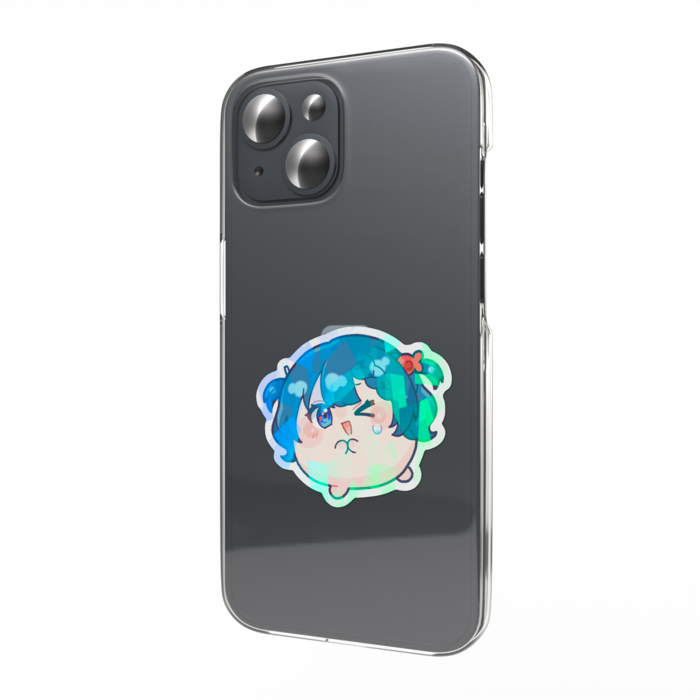 ホログラムスマホステッカー - 縦