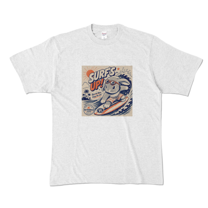 カラーTシャツ - XL - アッシュ （淡色）