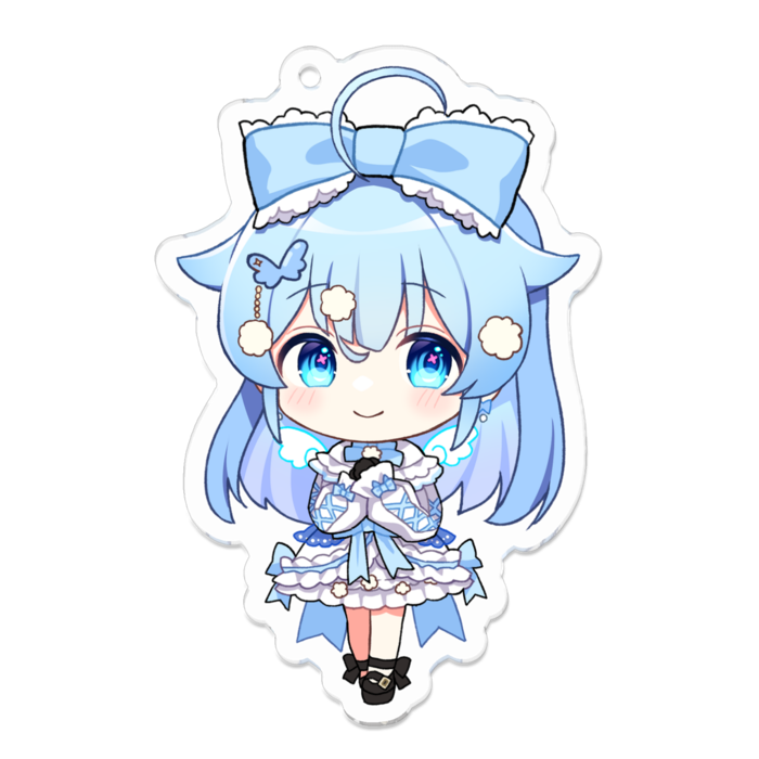 アクリルキーホルダー - 70 x 70 (mm)