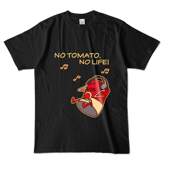 カラーTシャツ - L - ブラック (濃色)