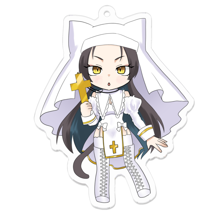 アクリルキーホルダー - 70 x 70 (mm)