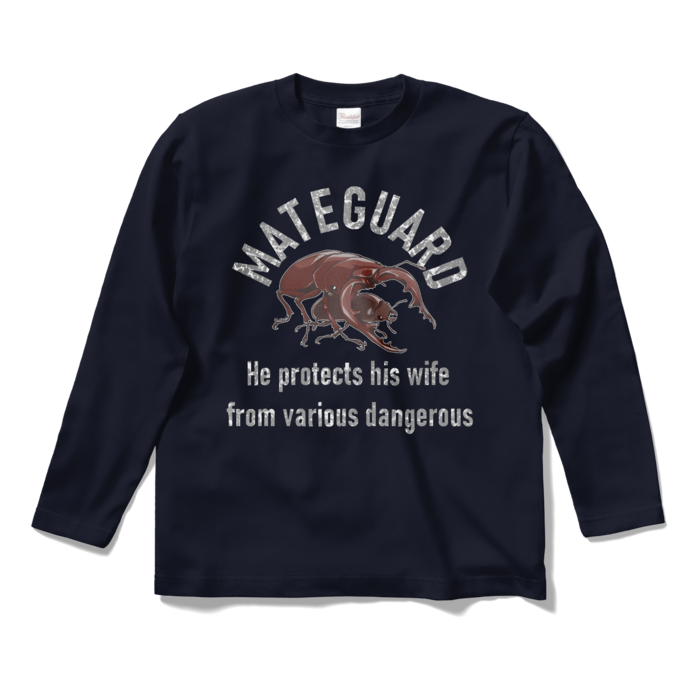 ロングスリーブTシャツ - S - ネイビー