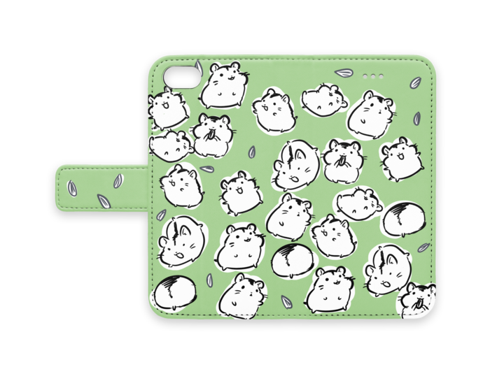 手帳型iPhoneケース - iPhone7 - ストラップ穴 なし