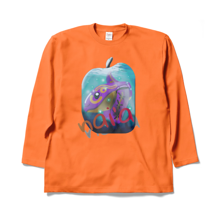 ロングスリーブTシャツ - XL - オレンジ