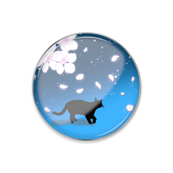 ピンバッジ - 丸形25mm