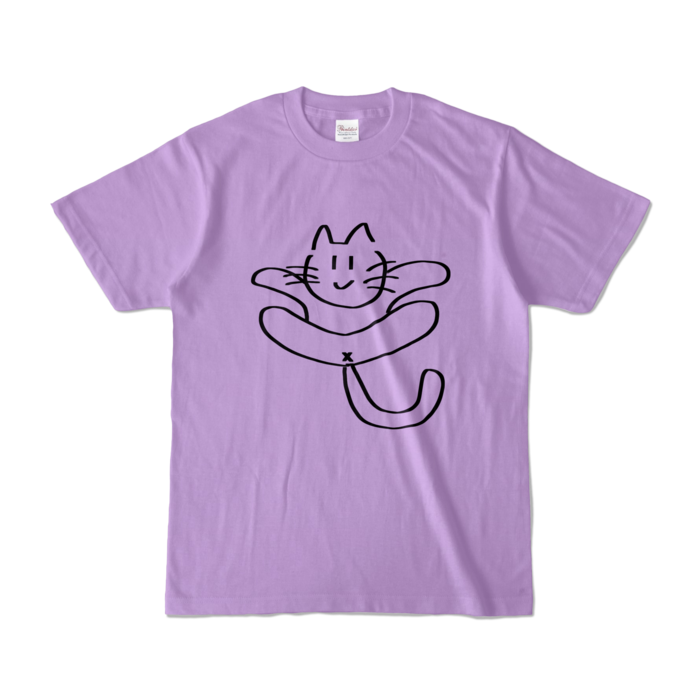 カラーTシャツ - S - ライトパープル (淡色)