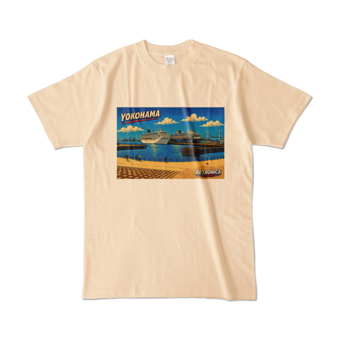 カラーTシャツ - L - ナチュラル (淡色)