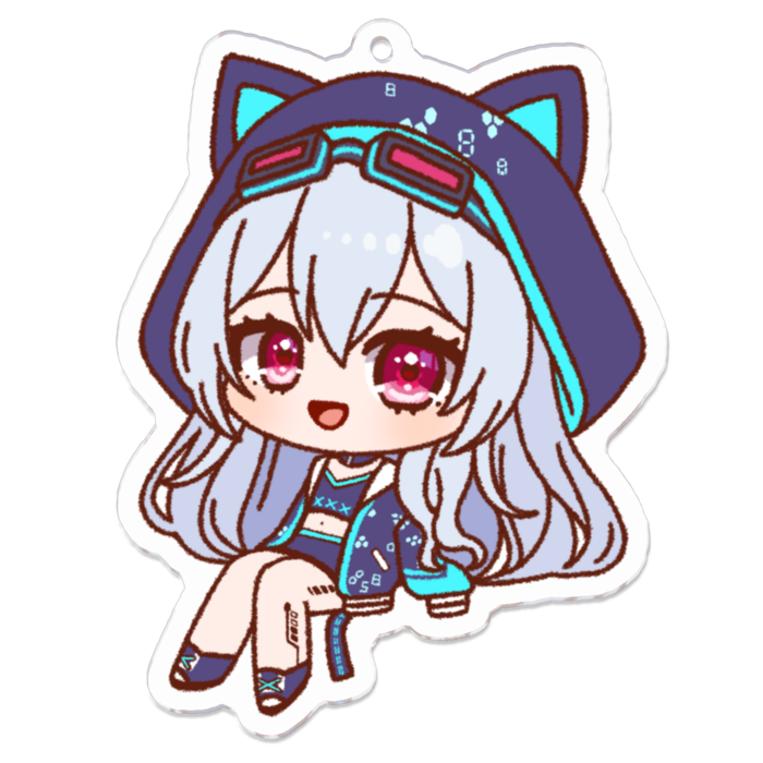 アクリルキーホルダー - 70 x 70 (mm)