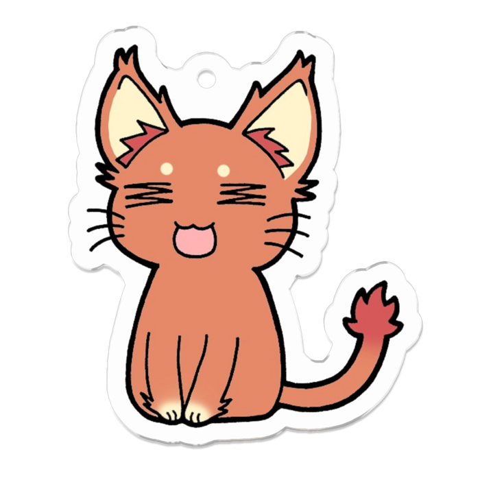 アクリルキーホルダー - 50 x 50 (mm)