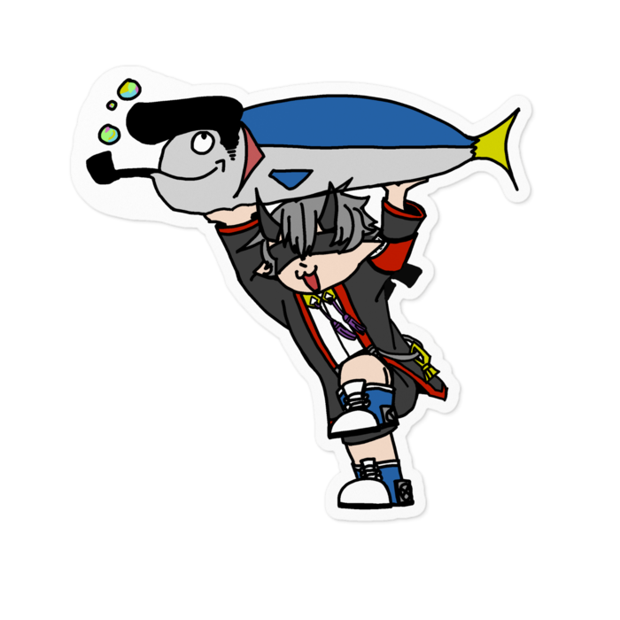 ステッカー - 100 x 100 (mm)