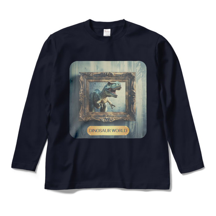 ロングスリーブTシャツ - M - ネイビー