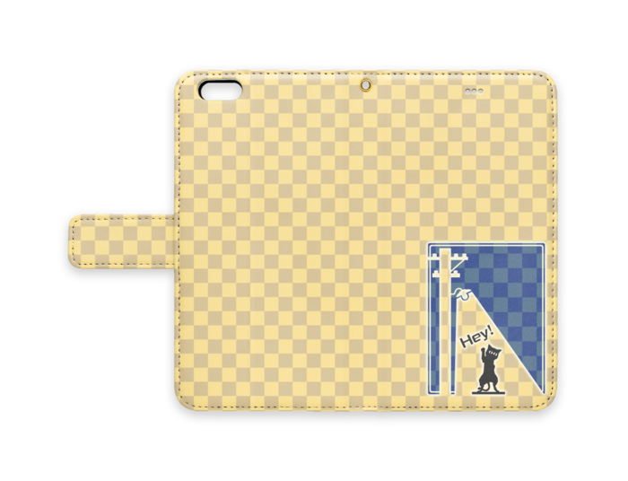 手帳型iPhoneケース - iPhone 6 Plus / 6s Plus - ストラップ穴 あり