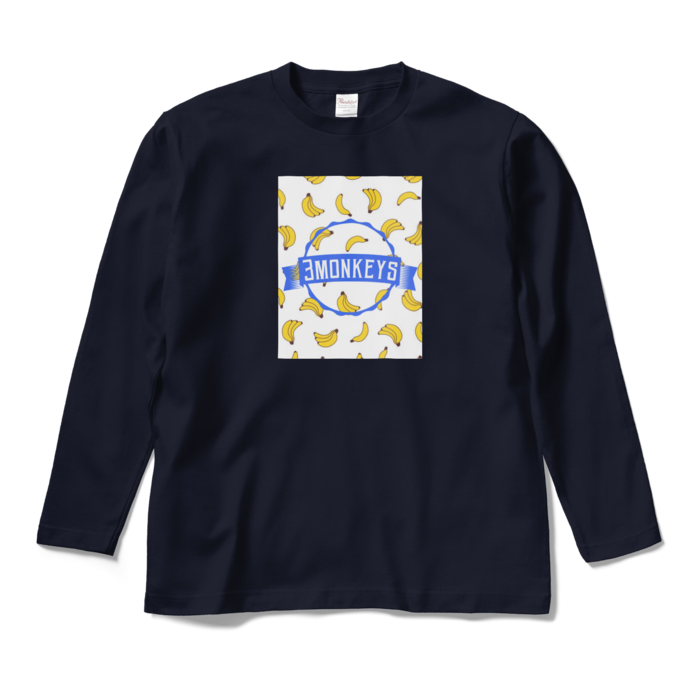 ロングスリーブTシャツ - M - ネイビー