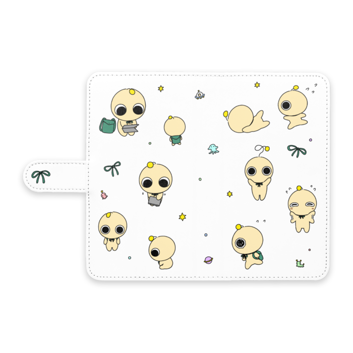 手帳型Androidケース - L - ストラップ穴 なし
