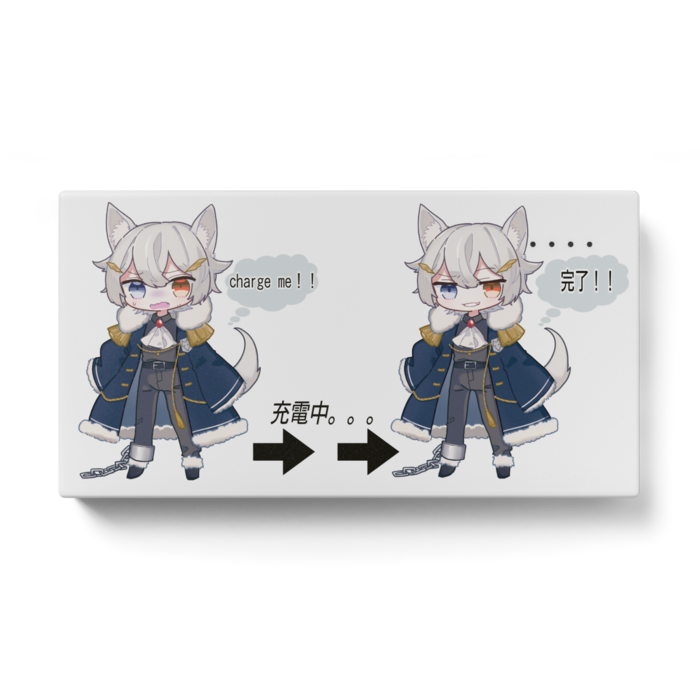 モバイルバッテリー - 123 x 65 (mm)