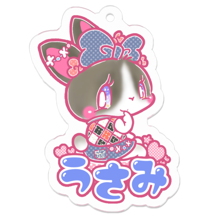 アクリルキーホルダー - 50 × 50 (mm)