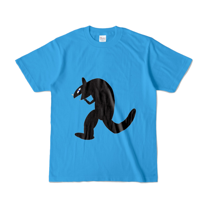 怪獣B カラーTシャツ - S - ターコイズ (濃色)