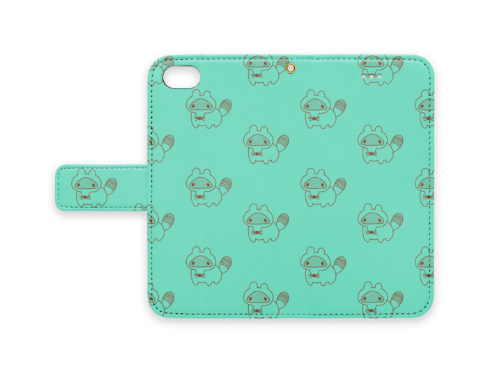 手帳型iPhoneケース - iPhone7 - ストラップ穴 あり