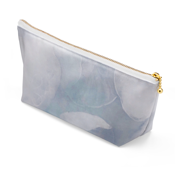 ポーチ - 長さ21.5cm / 高さ10cm - ホワイト