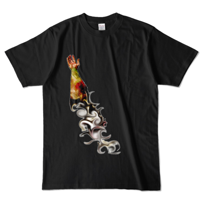 カラーTシャツ - L - ブラック (濃色)