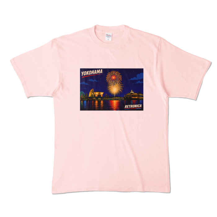 カラーTシャツ - XL - ライトピンク (淡色)