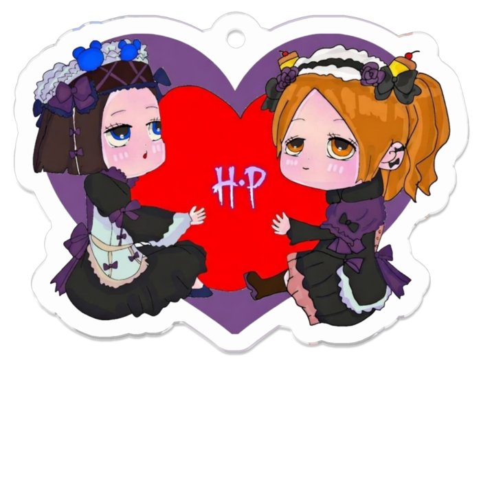 アクリルキーホルダー - 50 x 50 (mm)
