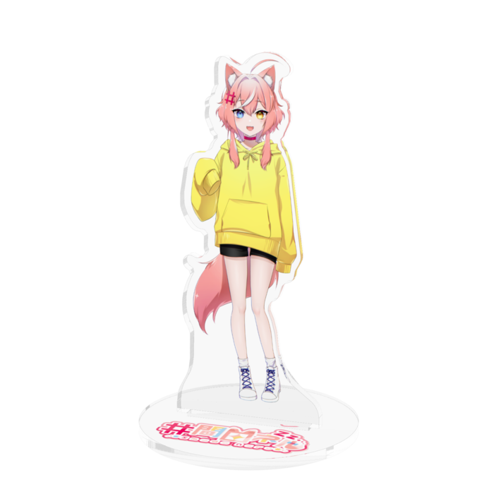 アクリルフィギュア - 100x100mm パーカー