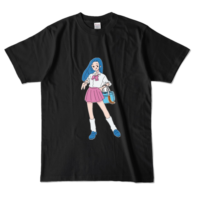 カラーTシャツ - L - ブラック （濃色）