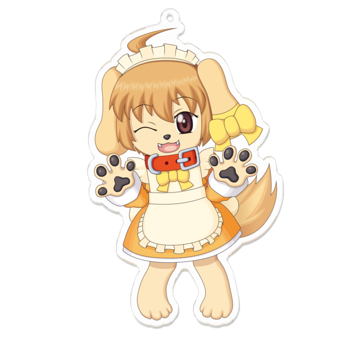 アクリルキーホルダー - 100 x 100 (mm)