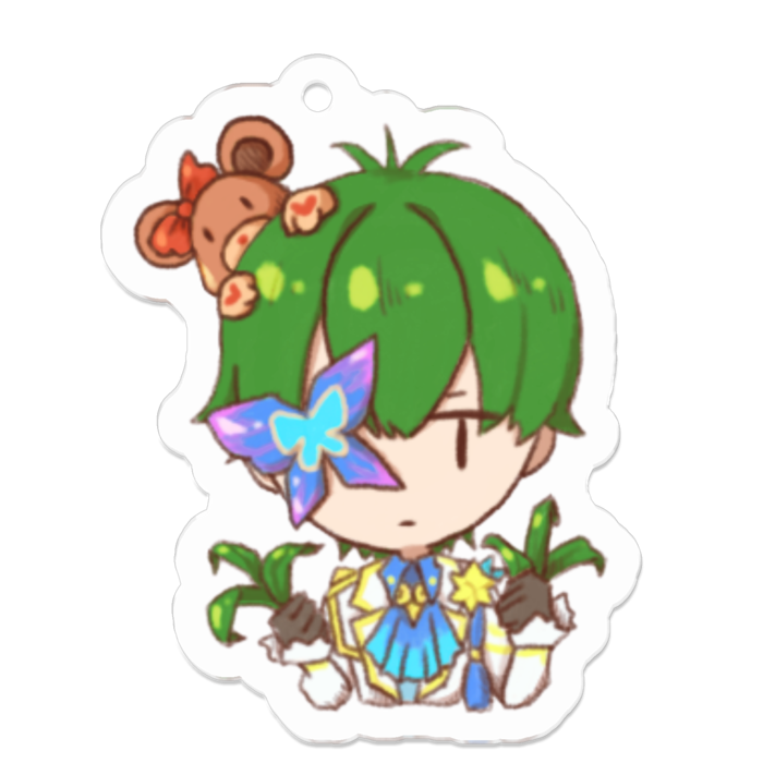 アクリルキーホルダー - 50 x 50 (mm)