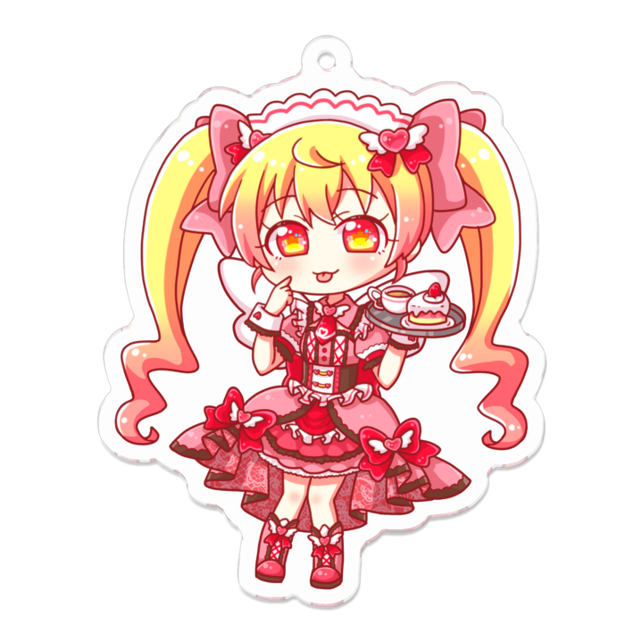 アクリルキーホルダー - 70 x 70 (mm)