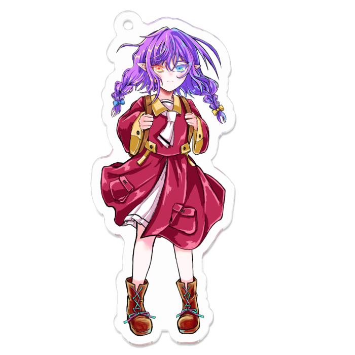 アクリルキーホルダー - 70 x 70 (mm)