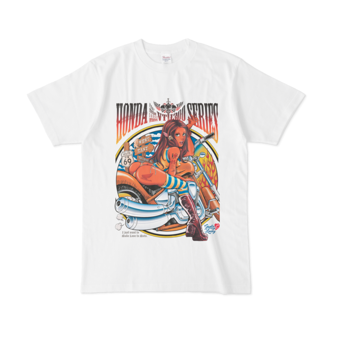 VT1300C Orange Tシャツ - L - 正面